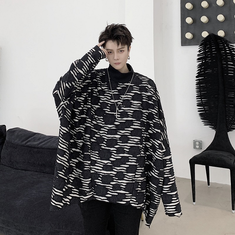Men Women Turtleneck Print Pullover Sweatshirt Male Streetwear Punk Hip Hop Gothic Loose Hoodie Sweatshirt Cloak, 1176
Men Women Turtleneck Print Pullover Sweatshirt Male Streetwear Punk Hip Hop Gothic Loose Hoodie Sweatshirt Cloak, 1176