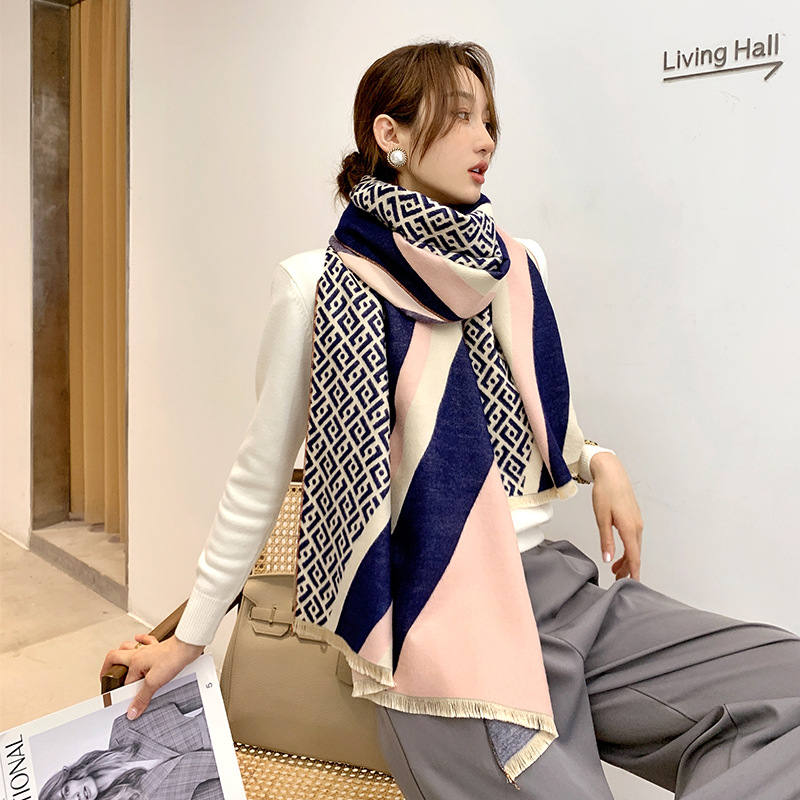 scarf women double-side Winter New warm cashmere shawl scarf Ladies soft think Travel blanket Holiday gifts
scarf women double-side Winter New warm cashmere shawl scarf Ladies soft think Travel blanket Holiday gifts