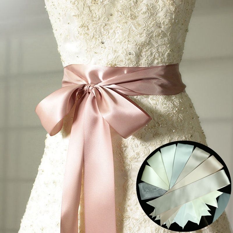JLZXSY 3 Yard Satin Ribbon Weddin/Bridal Sash/Evening Dress 5cm Duble Faced Satin Ribbon Choose Color, White
JLZXSY 3 Yard Satin Ribbon Weddin/Bridal Sash/Evening Dress 5cm Duble Faced Satin Ribbon Choose Color, White