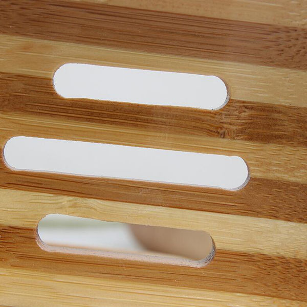 free shipping Natural Bamboo Soap Dishes Tray Holder Bathroom Soap Rack Plate Box Container