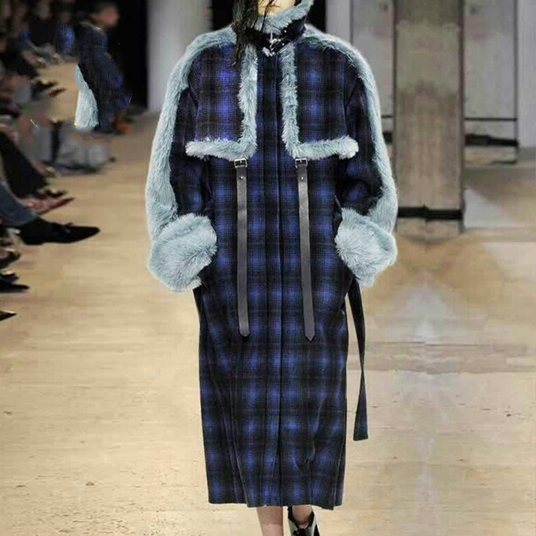 retro plaid coat women' middle long Korean version 2020 new thickened woolen coat women' autumn and winter, Camel
retro plaid coat women' middle long Korean version 2020 new thickened woolen coat women' autumn and winter, Camel