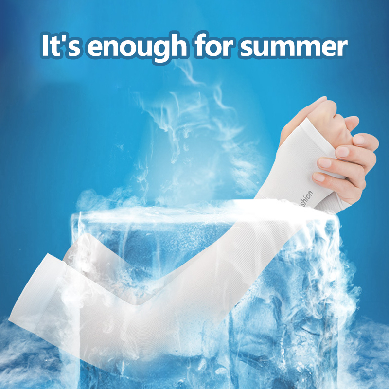 1 Pair Summer Ice silk arm sleeves Anti-UV sun protection sleeves quick-drying material arm using for cycling hiking, Storage4
1 Pair Summer Ice silk arm sleeves Anti-UV sun protection sleeves quick-drying material arm using for cycling hiking, Storage4