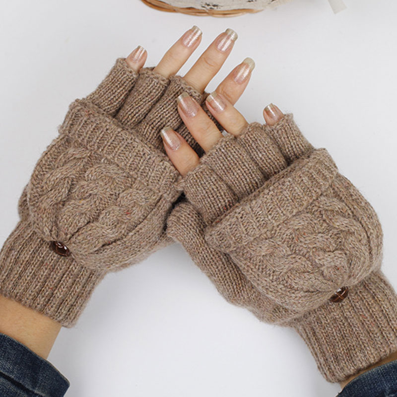 Winter Soft Fingerless Gloves Mittens Knitted Glove Women Men Solid Hand Warmer Thicken Ladies Girls Women Glove
Winter Soft Fingerless Gloves Mittens Knitted Glove Women Men Solid Hand Warmer Thicken Ladies Girls Women Glove