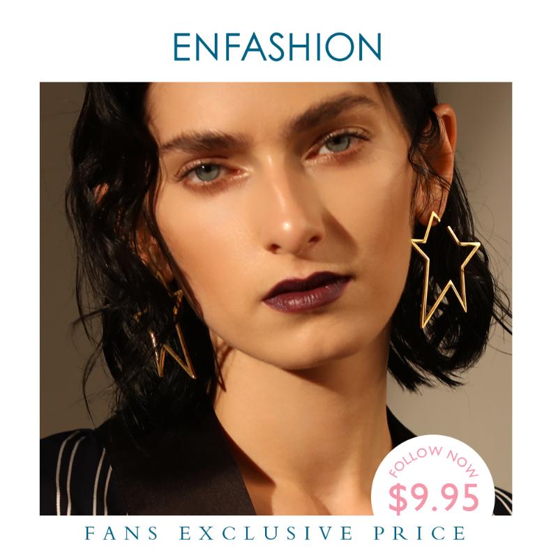 Dangle & Chandelier Enfashion Jewelry Geometric Big Star Earrings Gold Color Stainless Steel Long Drop For Women Earings EB171038
Dangle & Chandelier Enfashion Jewelry Geometric Big Star Earrings Gold Color Stainless Steel Long Drop For Women Earings EB171038