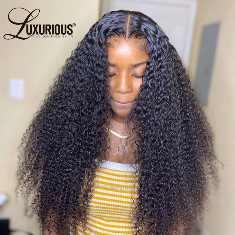 Natural Black Lace Wig Curly Brazilian Remy Glueless Lace Front Human Hair Wigs Natural Hairline Pre Plucked With Baby Hair, As pic
Natural Black Lace Wig Curly Brazilian Remy Glueless Lace Front Human Hair Wigs Natural Hairline Pre Plucked With Baby Hair, As pic