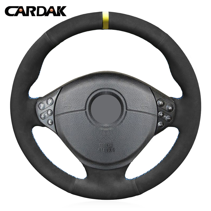CARDAK DIY Soft Black Suede Car Steering Wheel Covers for 5 Series E39 1999-2003 3 Series E46 1999-2005 E53 X5 E36 Z3
CARDAK DIY Soft Black Suede Car Steering Wheel Covers for 5 Series E39 1999-2003 3 Series E46 1999-2005 E53 X5 E36 Z3