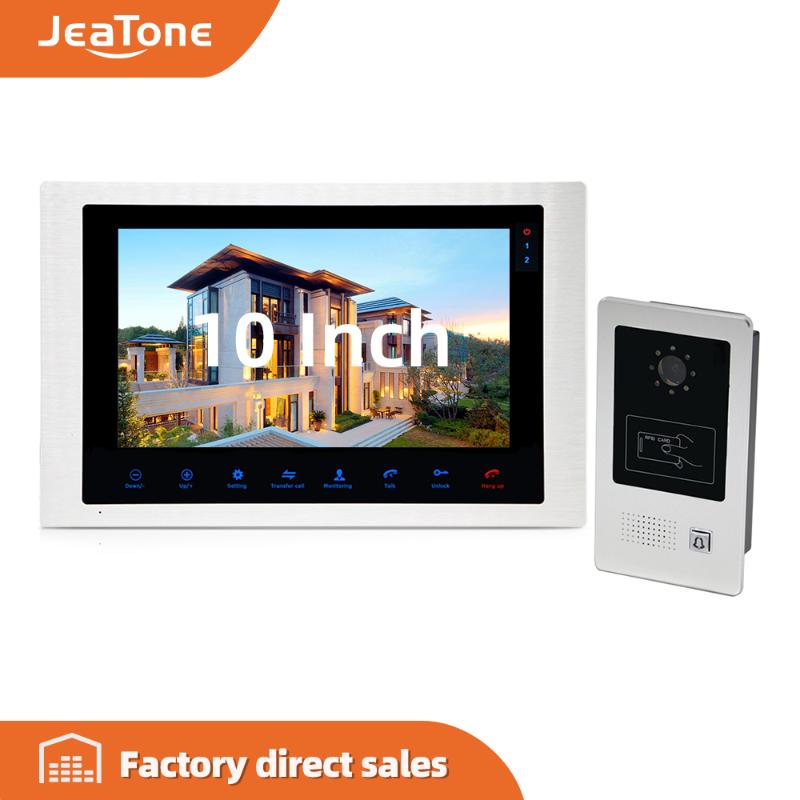 10 inchVideo Door Phone Home Video Intercom 4-Wired Doorbell Monitor Intercom Waterproof Wide View Angle Call Panel 
10 inchVideo Door Phone Home Video Intercom 4-Wired Doorbell Monitor Intercom Waterproof Wide View Angle Call Panel