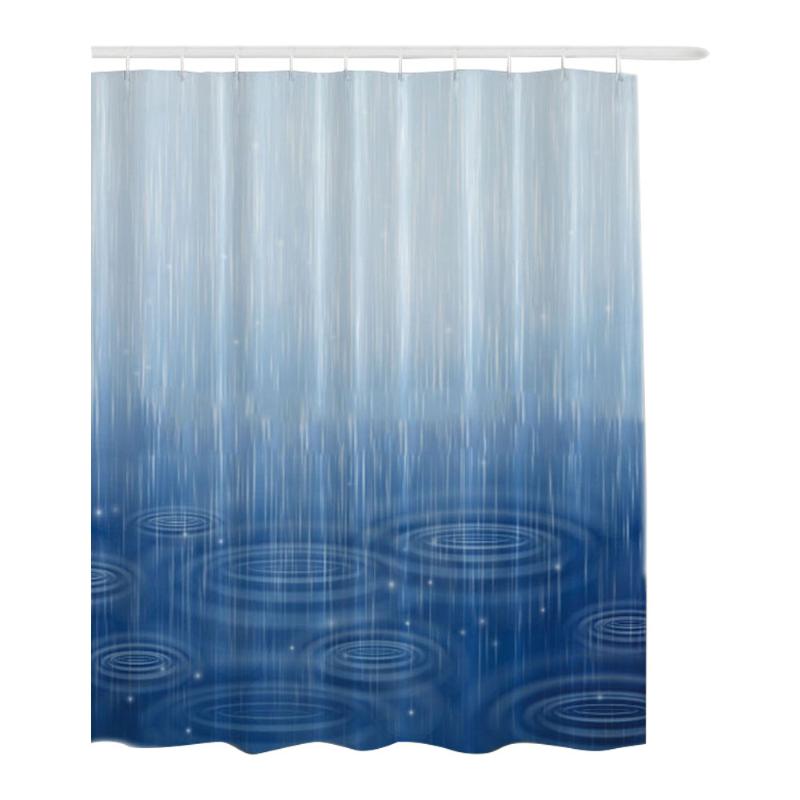 Home Large Print Rain Drop Universal Waterproof Fabric Anti Mildew With Hooks Square Vivid Polyester Decorative Shower Curtain
Home Large Print Rain Drop Universal Waterproof Fabric Anti Mildew With Hooks Square Vivid Polyester Decorative Shower Curtain