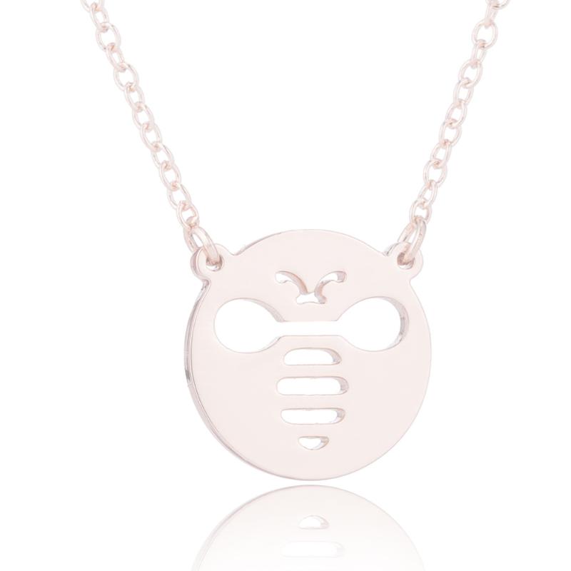 Simple Fashionable Hollow Round Bee Necklace Japanese And Korean Creative Small Animal Jewelry
Simple Fashionable Hollow Round Bee Necklace Japanese And Korean Creative Small Animal Jewelry