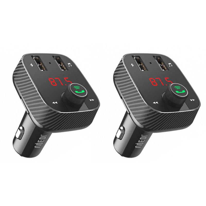 Bluetooth FM Transmitter Wireless Modulator Hands Free Car Kit TF Card U Disk MP3 Music Player USB Charger with Microphone
Bluetooth FM Transmitter Wireless Modulator Hands Free Car Kit TF Card U Disk MP3 Music Player USB Charger with Microphone