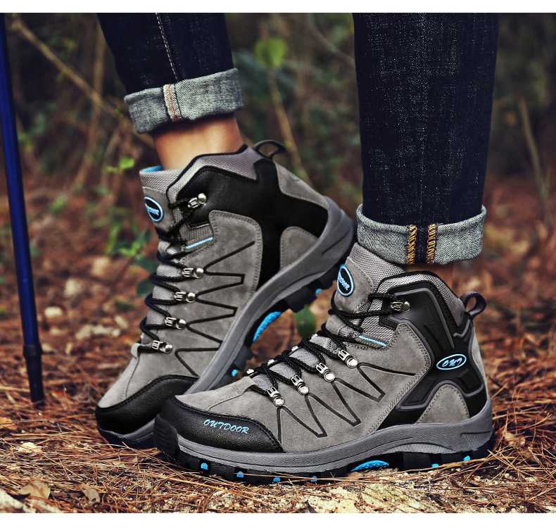Winter/Autumn Outdoor Boots Men Shoes Male Adult Casual Ankle Rubber Anti-Skidding Boots Men work safety Shoes Footwear Sneaker, Black
Winter/Autumn Outdoor Boots Men Shoes Male Adult Casual Ankle Rubber Anti-Skidding Boots Men work safety Shoes Footwear Sneaker, Black