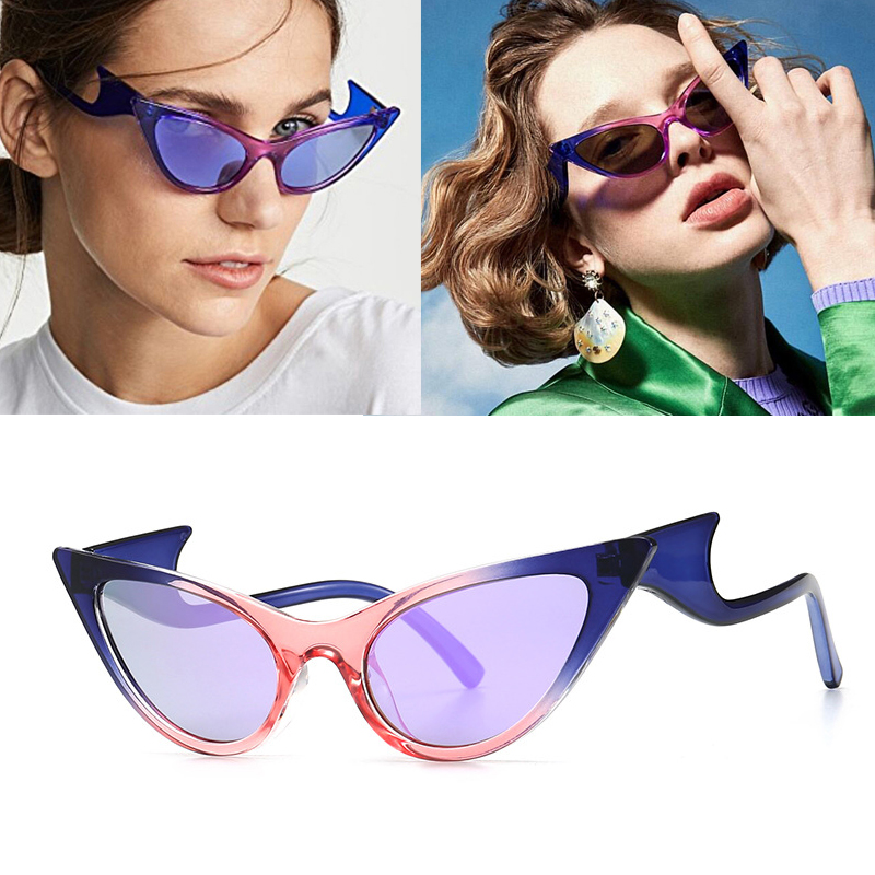 Sunglasses Fashion Magazine Catwalk Cat Eye Modern Women Retro Mirror Legs Wavy Men Gradient Frame Female 8550
Sunglasses Fashion Magazine Catwalk Cat Eye Modern Women Retro Mirror Legs Wavy Men Gradient Frame Female 8550