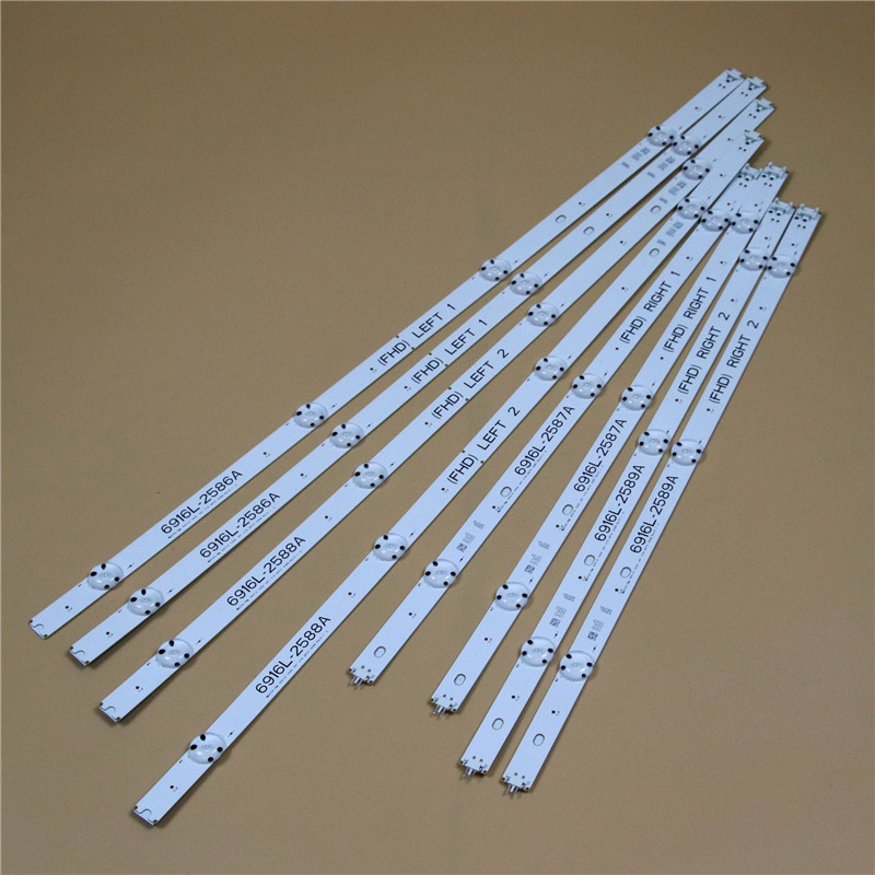 TV LED Array Bars For LG 49LH615V 49LH630V 49LH615V-ZE 49LH630V-ZJ 49LH6420-NE LED Backlight Strips Matrix Lamps Lens Bands
TV LED Array Bars For LG 49LH615V 49LH630V 49LH615V-ZE 49LH630V-ZJ 49LH6420-NE LED Backlight Strips Matrix Lamps Lens Bands