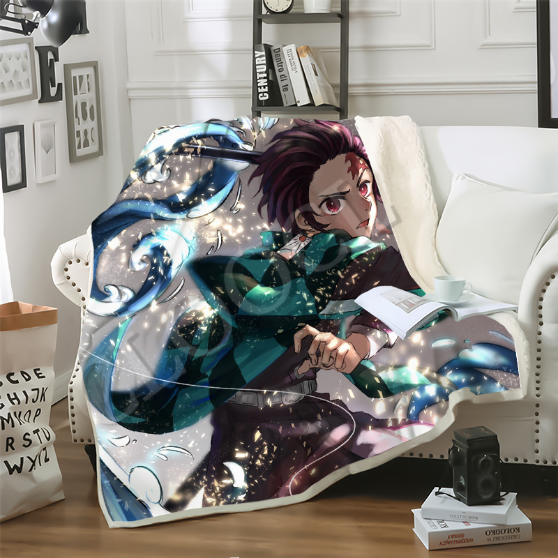 CLOOCL Kimetsu No Yaiba Kamado Tanjirou Blanket 3D Print Demon Slayer Double Layer Sofa Travel Youth Fashion Bedding Blankets Sofa Quilt
CLOOCL Kimetsu No Yaiba Kamado Tanjirou Blanket 3D Print Demon Slayer Double Layer Sofa Travel Youth Fashion Bedding Blankets Sofa Quilt