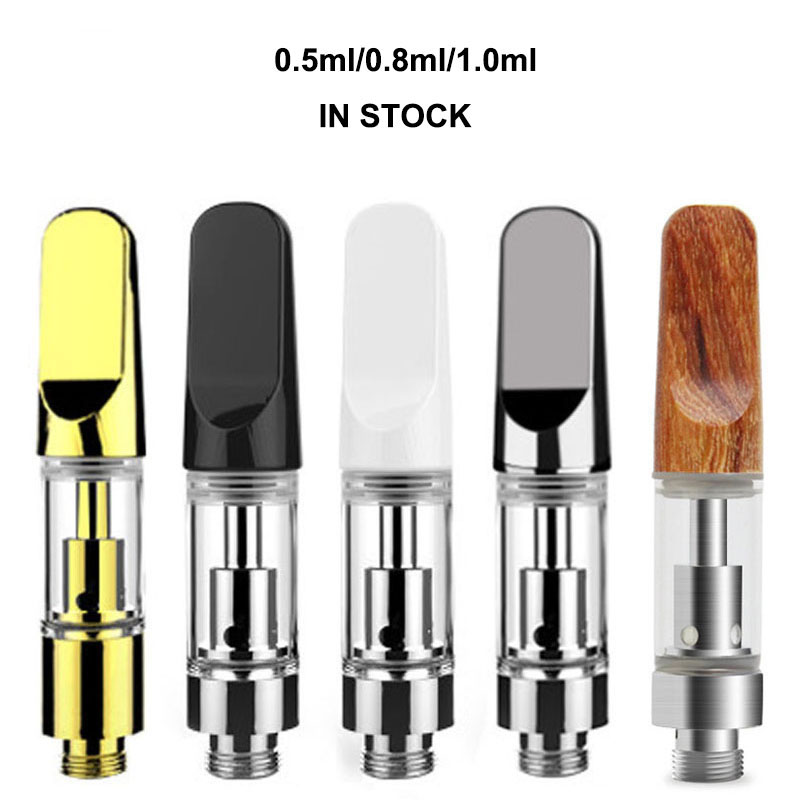 High Quality Ceramic Vape Cartridges 0.5ml 0.8ml 1.0ml Ceramic/Gold/Metal/Wood Tip Glass Tank TH105 510 Thread Vape Carts
High Quality Ceramic Vape Cartridges 0.5ml 0.8ml 1.0ml Ceramic/Gold/Metal/Wood Tip Glass Tank TH105 510 Thread Vape Carts