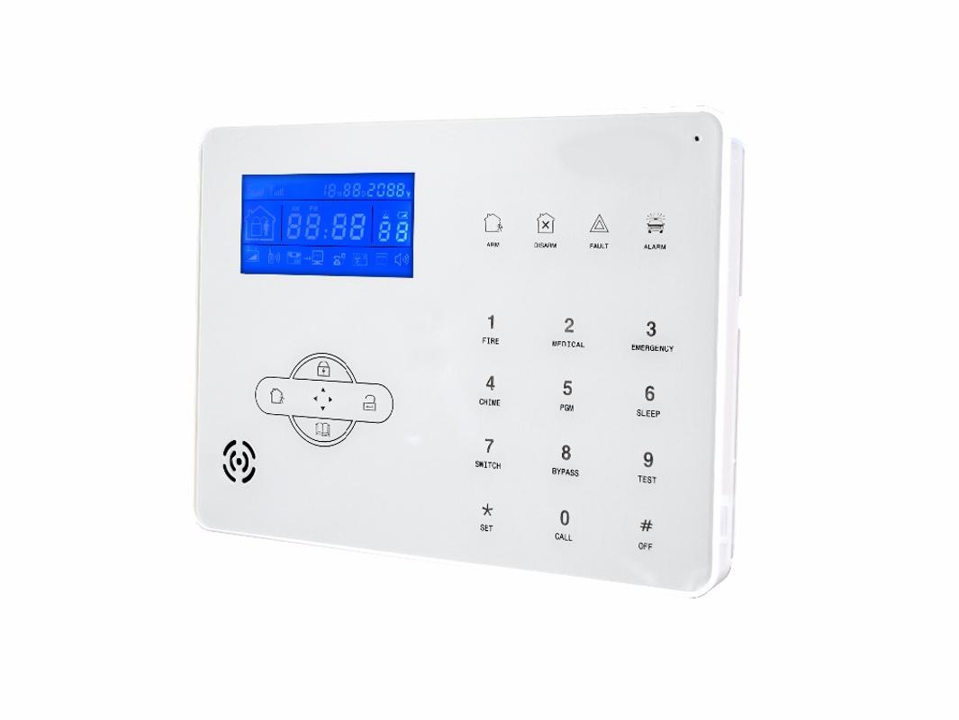 English French Voice Prompt ST-IIIB 32 Wireless Zone GSM Alarm System Smart Home guard safety GSM And PSTN Dual network Alarm
English French Voice Prompt ST-IIIB 32 Wireless Zone GSM Alarm System Smart Home guard safety GSM And PSTN Dual network Alarm