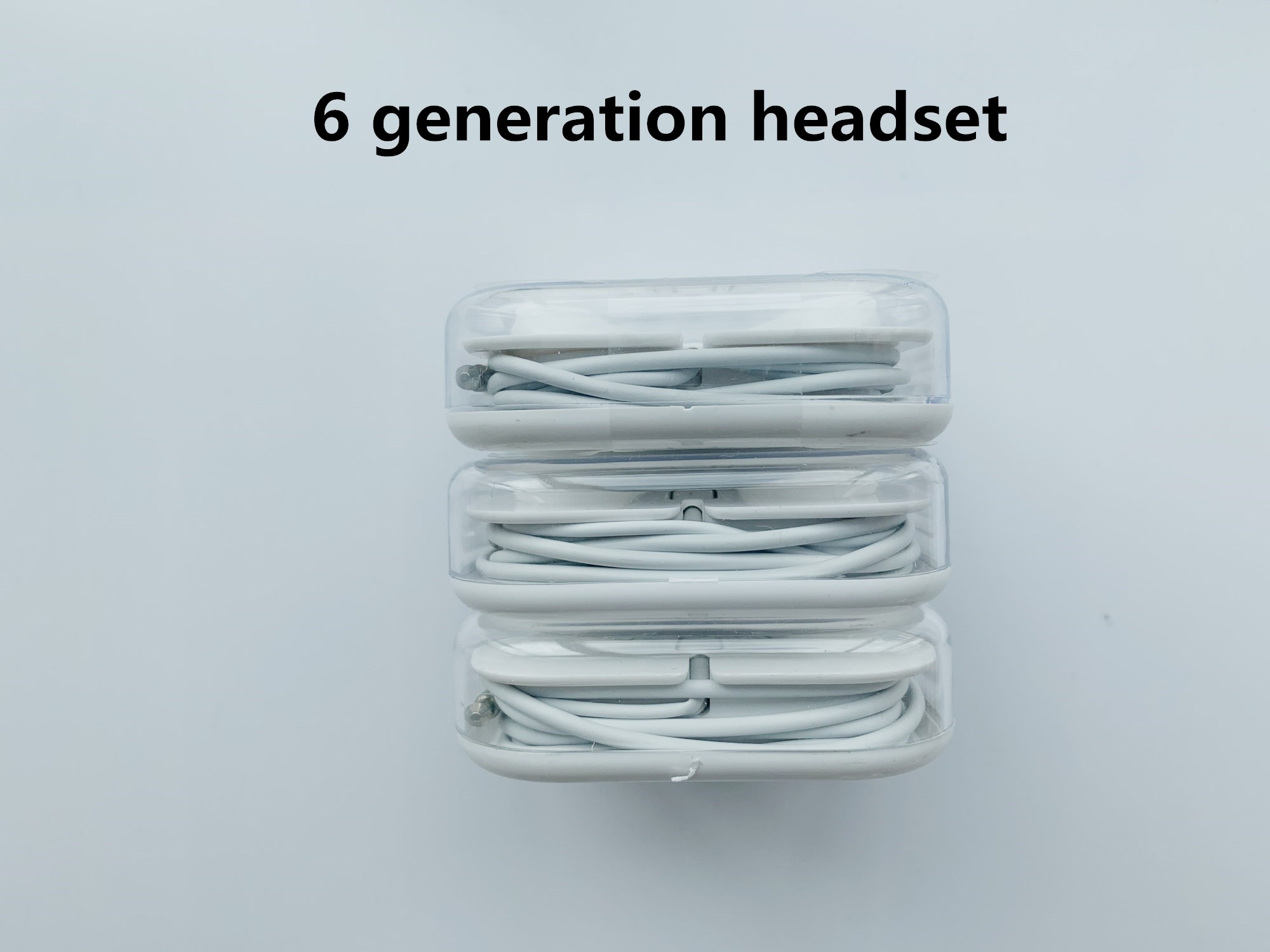 Original OEM Quality For 6-generation 3.5mm Wired Headphone In-ear Headphones Earphone With Remote Mic Control & Retail Box, White
Original OEM Quality For 6-generation 3.5mm Wired Headphone In-ear Headphones Earphone With Remote Mic Control & Retail Box, White