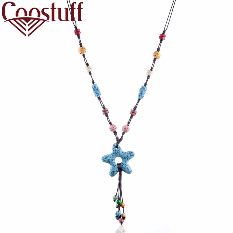 Beautiful Woman Necklaces Statement necklaces & pendants Star Pendant 2020 Star Lava Stone Long Jewelry for Women collares mujer
Beautiful Woman Necklaces Statement necklaces & pendants Star Pendant 2020 Star Lava Stone Long Jewelry for Women collares mujer
