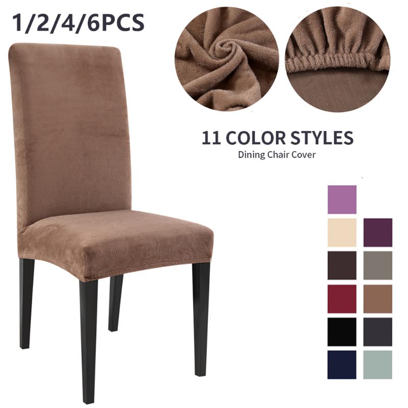 1/2/4/6PCS Removable Stretch Solid Color Chair Cover plush Fabric Dining Room Seat Chair Covers Teddy Fleece Wedding Banquet
1/2/4/6PCS Removable Stretch Solid Color Chair Cover plush Fabric Dining Room Seat Chair Covers Teddy Fleece Wedding Banquet