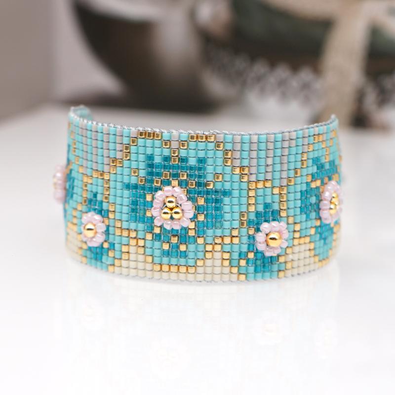 Flower Pattern MIYUKI Bracelet for Women Beaded Bracelets Pulseras Mujer 2020 Women Jewelry friendship bracelet handmade
Flower Pattern MIYUKI Bracelet for Women Beaded Bracelets Pulseras Mujer 2020 Women Jewelry friendship bracelet handmade