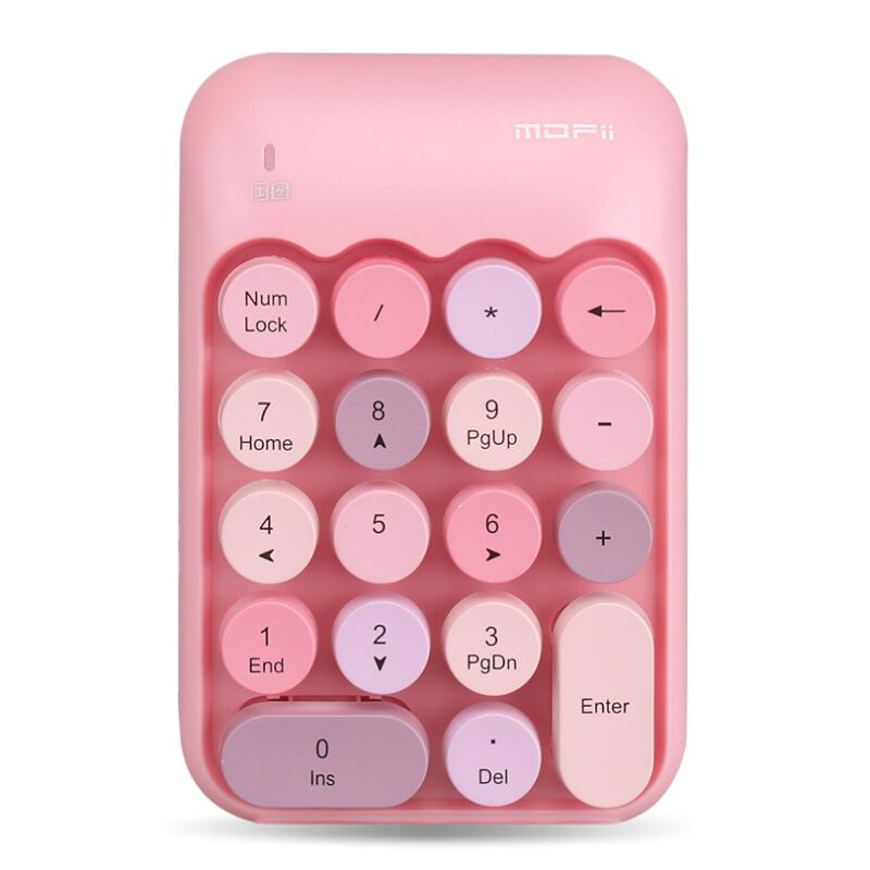 2.4Ghz Wireless Numeric Keyboard Mini 18 Keys Numeric Keypad Computer Digital Keyboard For PC Accounting tasks Pink
2.4Ghz Wireless Numeric Keyboard Mini 18 Keys Numeric Keypad Computer Digital Keyboard For PC Accounting tasks Pink