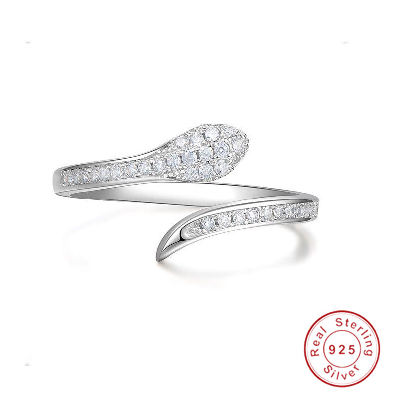 Victoria New Sparkling Luxury Jewelry Ins Top Sell 925 Sterling Silver Pave White Topaz CZ Diamond Eternity Women Wedding Bridal Ring Gift