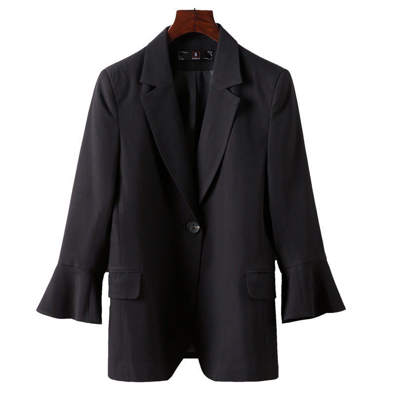 Suit Jacket Woman Autumn New Style The Korean Version Stylish Casual Slim Suit Woman Blazers, Black
Suit Jacket Woman Autumn New Style The Korean Version Stylish Casual Slim Suit Woman Blazers, Black
