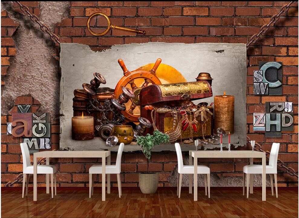3D wallpaper custom photo mural Secret Chamber Wealth Pirate Treasure Brick Wall room Home decor 3d wall muals wall paper for walls 3 d, Non woven
3D wallpaper custom photo mural Secret Chamber Wealth Pirate Treasure Brick Wall room Home decor 3d wall muals wall paper for walls 3 d, Non woven