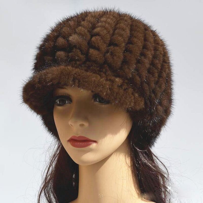 2020 Winter Knitted hat Female Natural Fur Thick Warm Baseball Cap Women Knit Ladies Casual Elegant Hats Black
2020 Winter Knitted hat Female Natural Fur Thick Warm Baseball Cap Women Knit Ladies Casual Elegant Hats Black