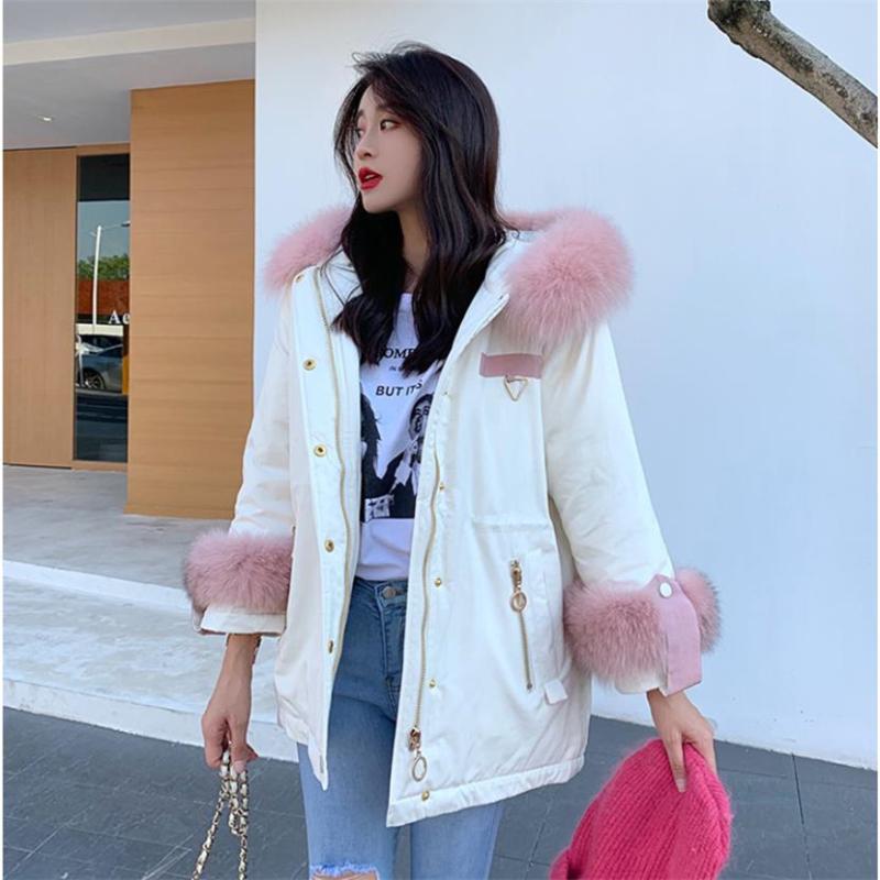 2020 winter new down jacket women mid-length real fur large fur collar Parker loose jacket trendy, Khaki
2020 winter new down jacket women mid-length real fur large fur collar Parker loose jacket trendy, Khaki