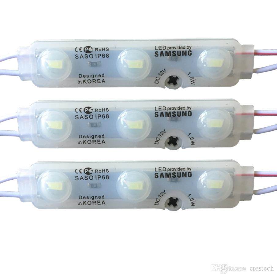 SAMSUNG SMD5630 LED Module Lights injection Led Modules with lens Led Sign Backlights For Channel Letters Advertising Light shop banner
SAMSUNG SMD5630 LED Module Lights injection Led Modules with lens Led Sign Backlights For Channel Letters Advertising Light shop banner