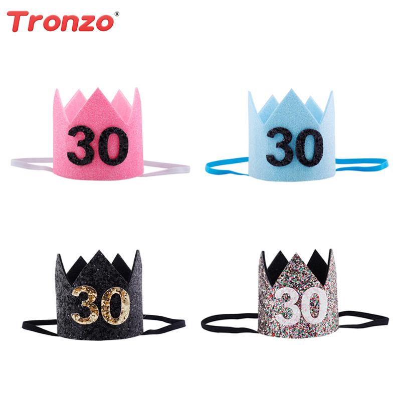 Tronzo 30th Birthday Crown Headband Party Hats Adult 30th Birthday Marriage Anniversary Women Favors Party Decorations
Tronzo 30th Birthday Crown Headband Party Hats Adult 30th Birthday Marriage Anniversary Women Favors Party Decorations