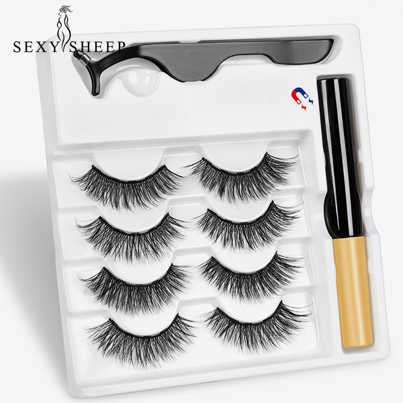 5 Magnet Eyelashes Magnetic Eyelashes & Magnetic Eyeliner & Tweezer Set Waterproof Magnet Eyeliner No Glue 4 Pairs
5 Magnet Eyelashes Magnetic Eyelashes & Magnetic Eyeliner & Tweezer Set Waterproof Magnet Eyeliner No Glue 4 Pairs