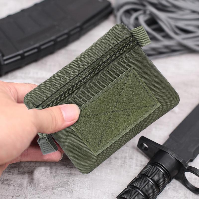 Outdoor Bags Molle Pouch Bag Tactical Waist Multifunctional Tool Zipper Pack Accessory