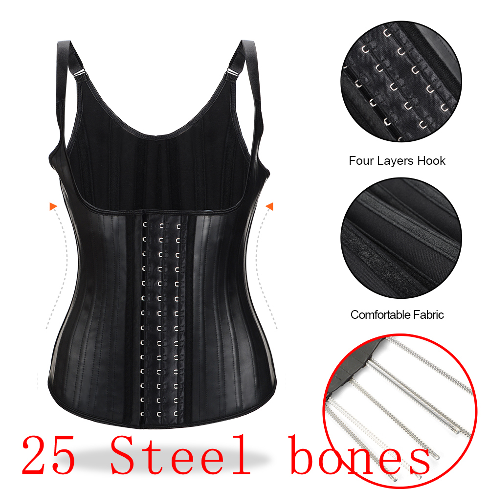 latex Waist trainer Slimming Belt Latex waist cincher corset modeling strap Colombian Girdle body shaper corset binders shaper T200915