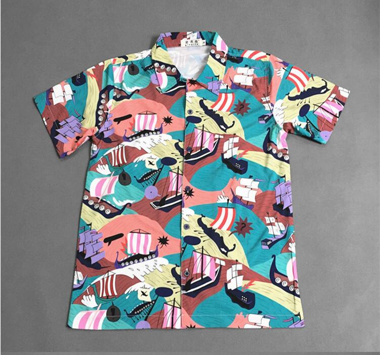 High New 19ss Men sailboat Button Down Fashion Cotton Casual Shirts Shirt high quality Pocket short-sleeves Top 2XL #C42
High New 19ss Men sailboat Button Down Fashion Cotton Casual Shirts Shirt high quality Pocket short-sleeves Top 2XL #C42