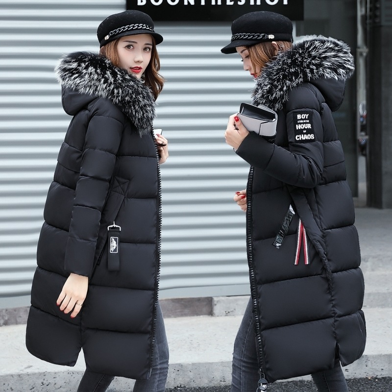 Fashion winter coat women new Korean version of jacket women 2020 mid-length women' down padded jacket thick slim, Black
Fashion winter coat women new Korean version of jacket women 2020 mid-length women' down padded jacket thick slim, Black