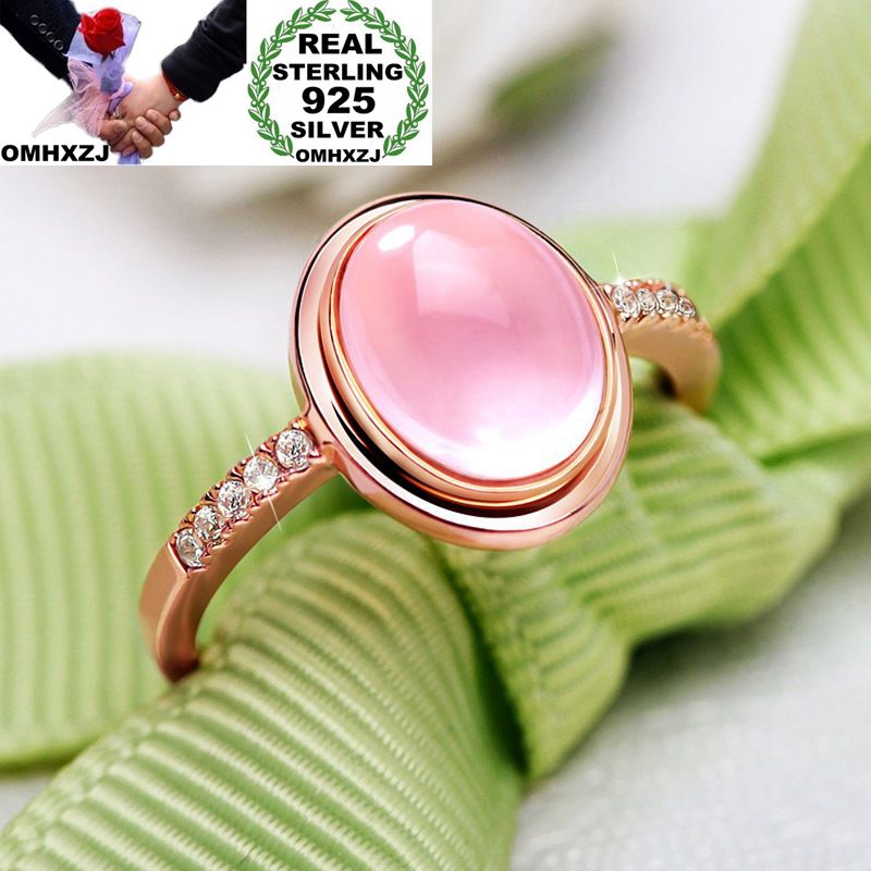 OMHXZJ Wholesale European Fashion Woman Man Party Wedding Gift Rose Quartz S925 Sterling Silver 18KT Rose Gold Ring RR431
OMHXZJ Wholesale European Fashion Woman Man Party Wedding Gift Rose Quartz S925 Sterling Silver 18KT Rose Gold Ring RR431