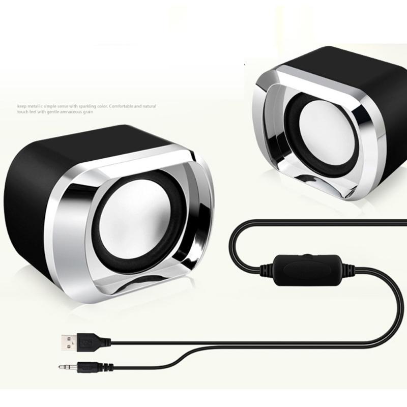USB 2.0 Wired Mini USB 3.5 mm Audio Jack Computer speakers for computer Desktop PC Laptop Notebook Home Theater Loudspeake
USB 2.0 Wired Mini USB 3.5 mm Audio Jack Computer speakers for computer Desktop PC Laptop Notebook Home Theater Loudspeake