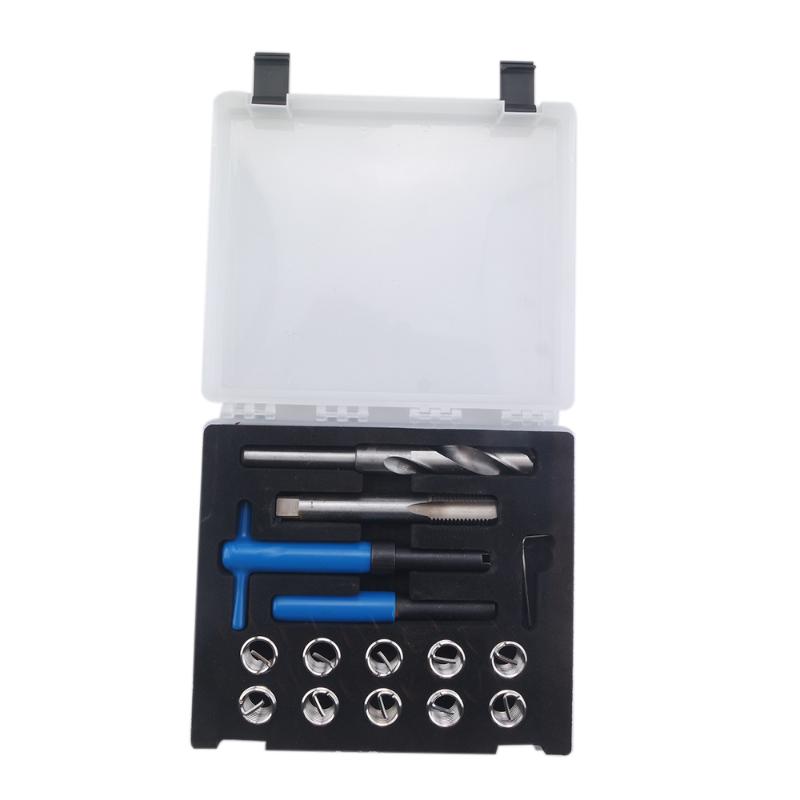 15Pcs Professional M16 X 2 Thread Repair Kit Helicoil Compatible 16mm Damaged Threads
15Pcs Professional M16 X 2 Thread Repair Kit Helicoil Compatible 16mm Damaged Threads