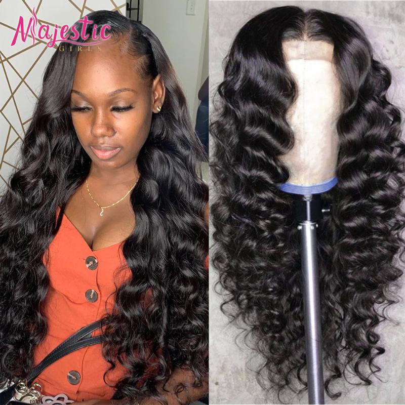 Lace Front Human Hair Wigs European Loose Deep Wave Hair Wigs 100% Virgin Pre Plucked Hairline With Baby Natural Color, As pic
Lace Front Human Hair Wigs European Loose Deep Wave Hair Wigs 100% Virgin Pre Plucked Hairline With Baby Natural Color, As pic