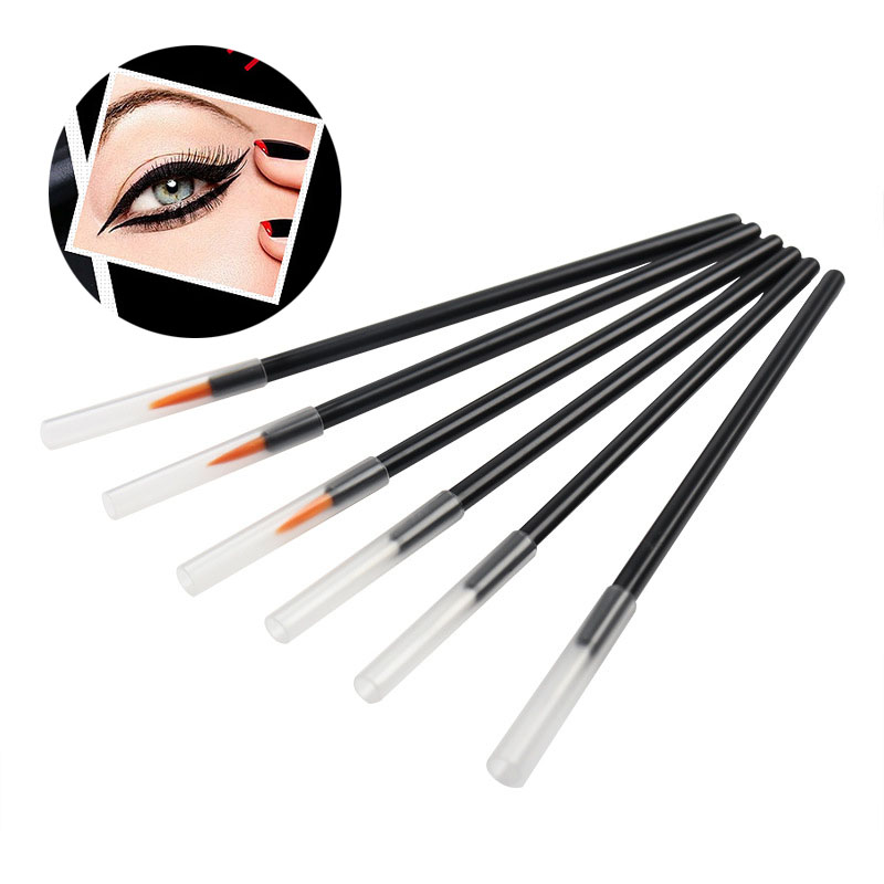 Disposable 50Pcs Beauty Makeup Lip Eyeliner Brushes With Cap Fine Nylon Hair Make Up Brush Fiber Eyeliner Cosmetic Tools
Disposable 50Pcs Beauty Makeup Lip Eyeliner Brushes With Cap Fine Nylon Hair Make Up Brush Fiber Eyeliner Cosmetic Tools