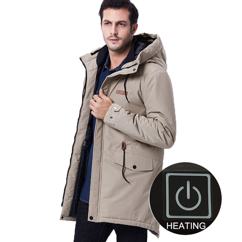PARATAGO 2020 Men Heating Jacket Winter Hiking Electric Heated Windbreaker USB Heat Cotton Carbon Fiber Thermal Clothing P1136, Black
PARATAGO 2020 Men Heating Jacket Winter Hiking Electric Heated Windbreaker USB Heat Cotton Carbon Fiber Thermal Clothing P1136, Black