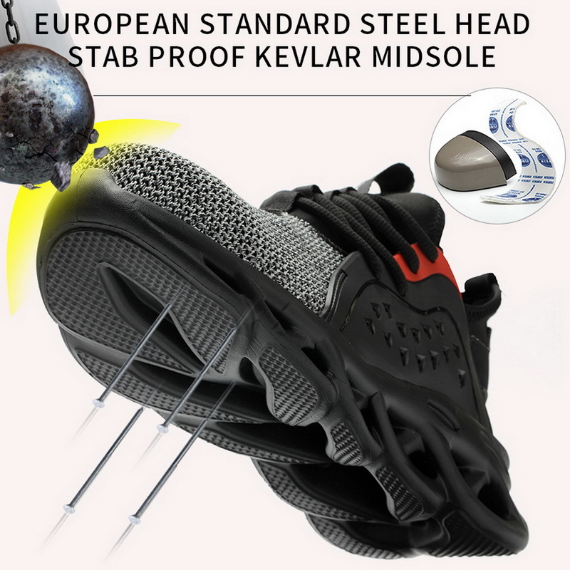 HOT Work Safety Boot For Men Anti-Smashing Construction Safety Shoes Steel Toe Cap Work Shoes Indestructible Safety Sneakers 200916, Green
HOT Work Safety Boot For Men Anti-Smashing Construction Safety Shoes Steel Toe Cap Work Shoes Indestructible Safety Sneakers 200916, Green