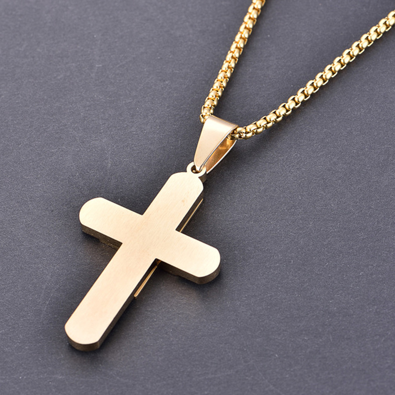 Men Necklace Chain Pendant Cross Shape Jewelry Fashion Decoration Gifts for Party THJ99
Men Necklace Chain Pendant Cross Shape Jewelry Fashion Decoration Gifts for Party THJ99