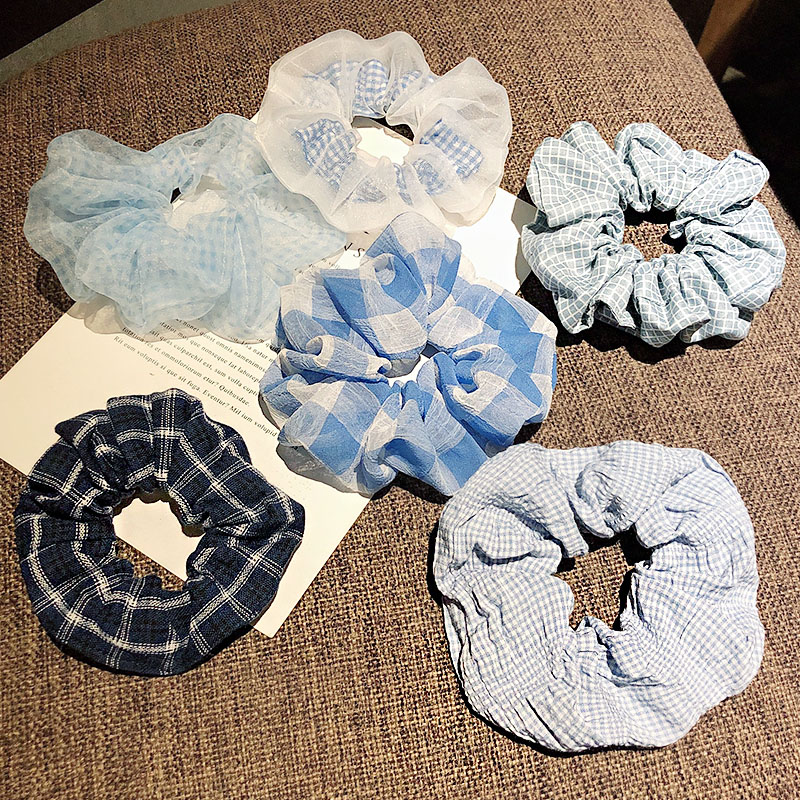All Blue Series Scrunchie Set Women Girls Cute Cloth Chiffon Elastic Hair Rubber Bands Ponytail Holder Fashion Hair Accessories
All Blue Series Scrunchie Set Women Girls Cute Cloth Chiffon Elastic Hair Rubber Bands Ponytail Holder Fashion Hair Accessories