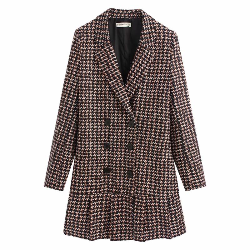 women's new fall Lapel long sleeve double breasted dress thousand bird pattern casual suit outerwear dress 08739199330, Multi
women's new fall Lapel long sleeve double breasted dress thousand bird pattern casual suit outerwear dress 08739199330, Multi