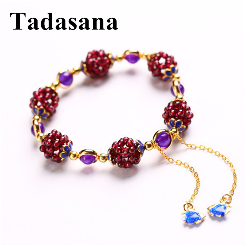 Red Garnet Ball Bracelet Set Natural Stone Bracelet Friendship Chalcedony Tianhe Stone Armband Accessory Wholesale
Red Garnet Ball Bracelet Set Natural Stone Bracelet Friendship Chalcedony Tianhe Stone Armband Accessory Wholesale