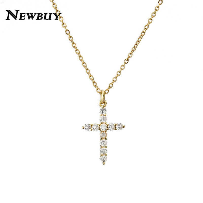 cmoonry Brand Gold Link Chain Necklace Religious Jewelry Classic Cross Pendant Necklace For Women Men Cubic Zirconia
cmoonry Brand Gold Link Chain Necklace Religious Jewelry Classic Cross Pendant Necklace For Women Men Cubic Zirconia