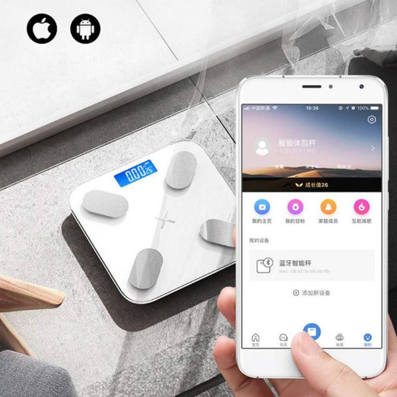 Bluetooth Electronic Weight Scales Floor Digital Body Fat Bathroom Scales Outdoor Mini Smart Weighing Composition Analyzer
Bluetooth Electronic Weight Scales Floor Digital Body Fat Bathroom Scales Outdoor Mini Smart Weighing Composition Analyzer